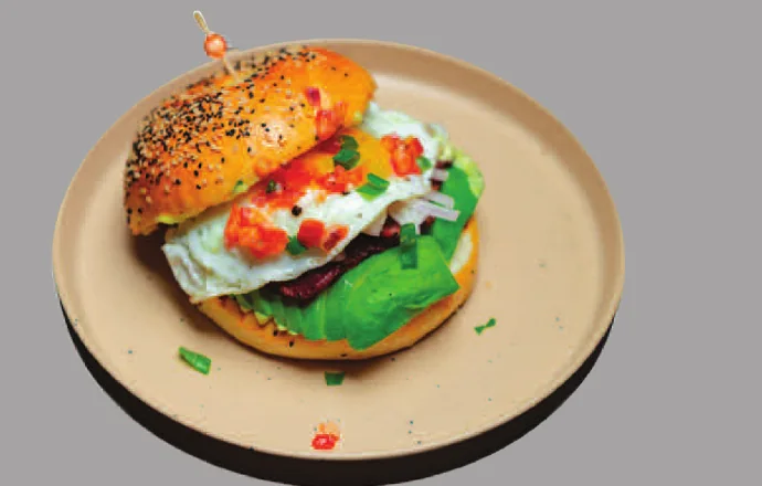 Breakfast on Bagel