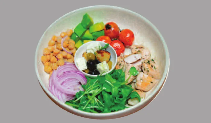 Keto Greek Bowl