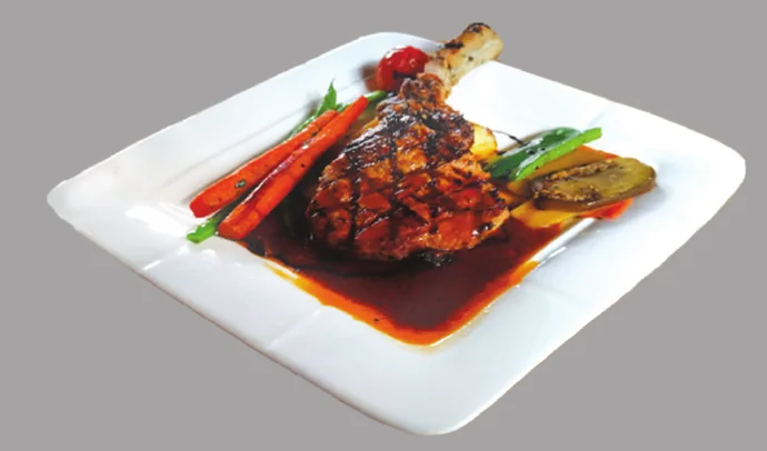 Char Grilled Pork Chop