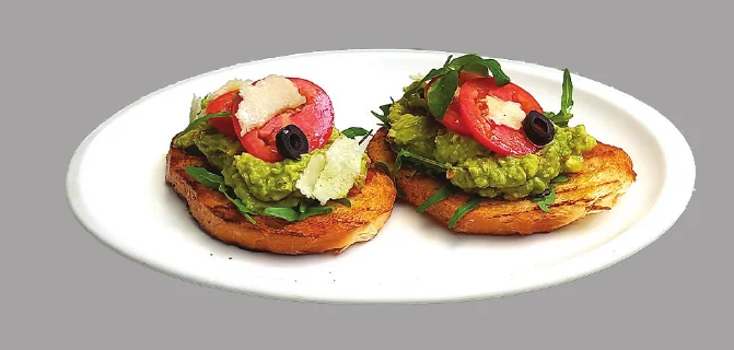 Avocado Bruschetta